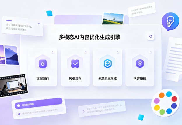 松桃苗族自治县AI智能内容优化创新 多模态生成技术丰富数字内容创作生态